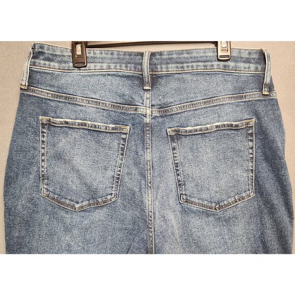 J.‎ Crew Curvy Classic Straight Jeans Womens Size 34-(Fits 36x28) Ankle Crop - Picture 7 of 8